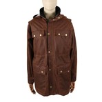 Bilton Wax Jacket // Brown (S)