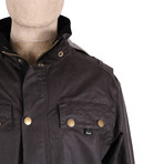 Bilton Wax Jacket // Gunmetal (S)