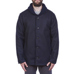 Bampton Wool Jacket // Navy (M)