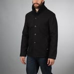 Bampton Wool Jacket // Navy (L)