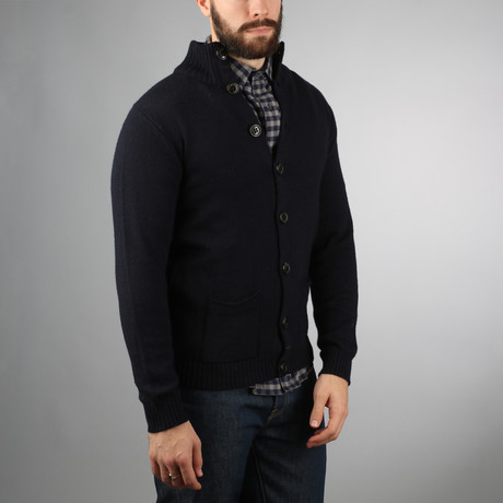 Mitchel Cardigan // Navy (S)