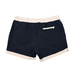 Swim Shorts // Navy + Cream (48)
