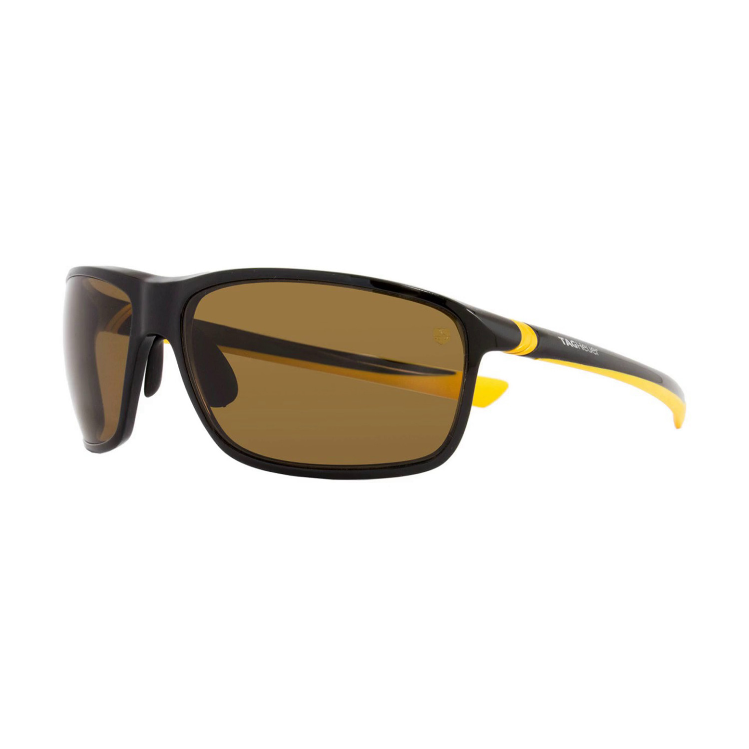 Tag Heuer // Sport Sunglasses // Shiny Black - Versace & Tag Heuer ...