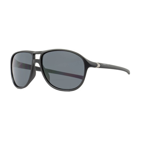 Tag Heuer // Square Sunglasses // Mattte Black