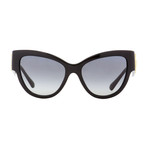 Versace Cateye Sunglasses // Black + Gold