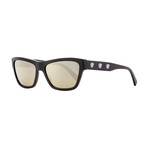 Versace Rectangular Sunglasses // Black