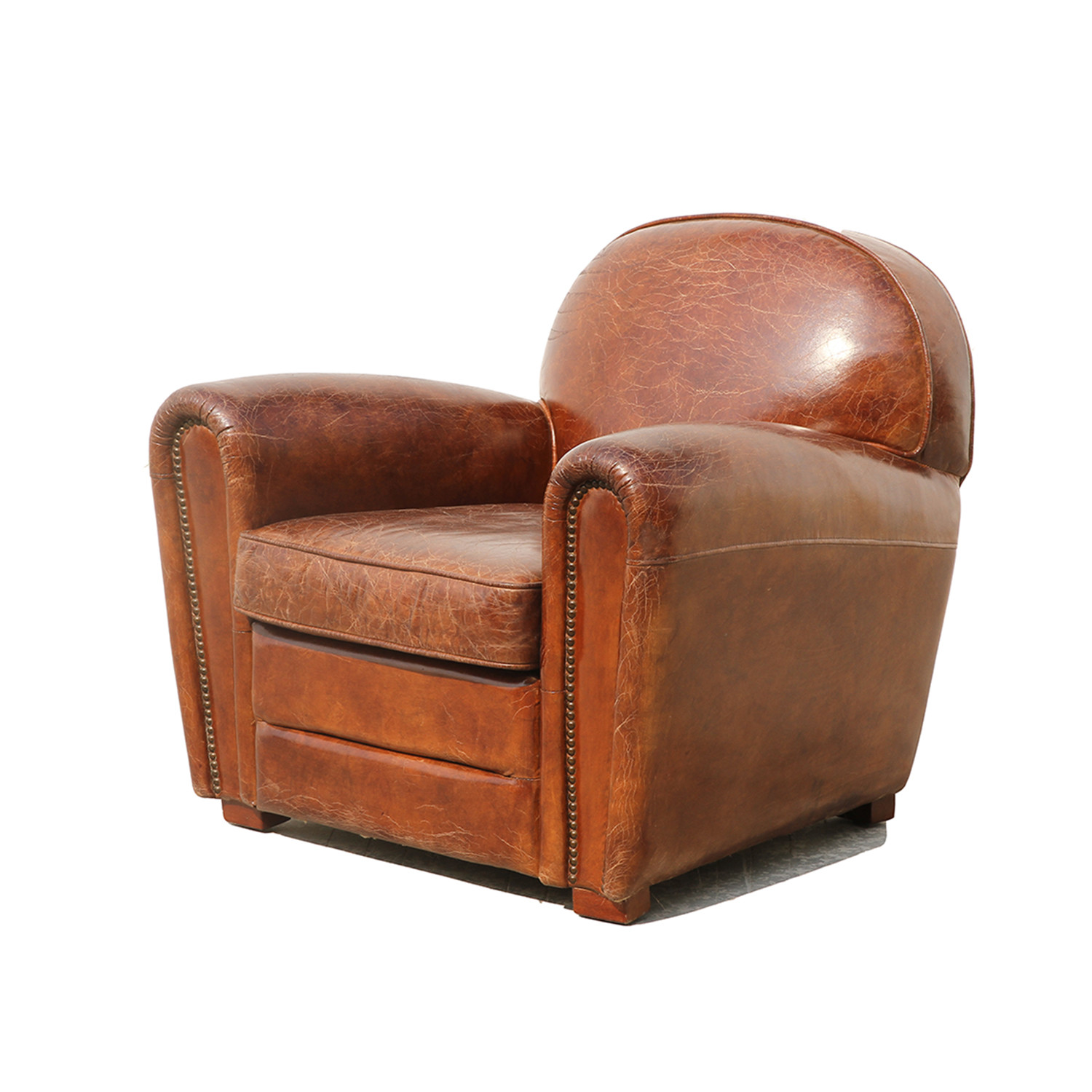 Soho Collection // Genuine Leather Chair - Pasargad - Touch of Modern