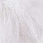 Mercer Collection // Mongolian Lamb Fur Ottoman