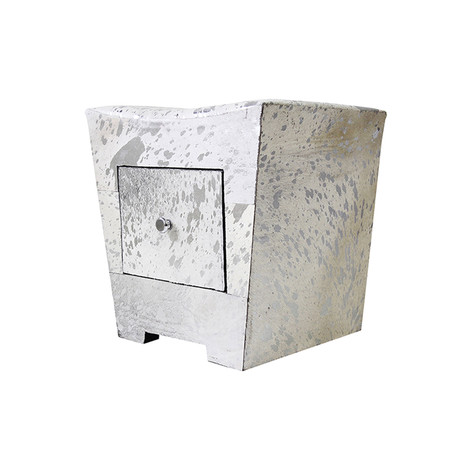 Sahara Collection // Cowhide Side Table