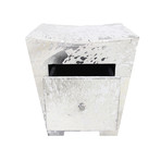 Sahara Collection // Cowhide Side Table