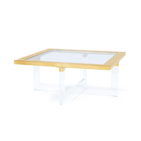 Soho Collection // Lucite Coffee Table