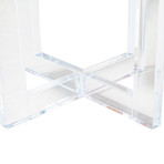 Mercer Collection // Lucite Side-Table