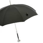 Silver Lion Umbrella // Black