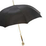 Gold Horse Umbrella // Black