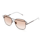 Unisex Square Sunglasses // Rose Gold + Pink