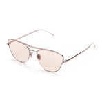 Women's Cat-Eye Sunglasses // Pink Gold + Pink