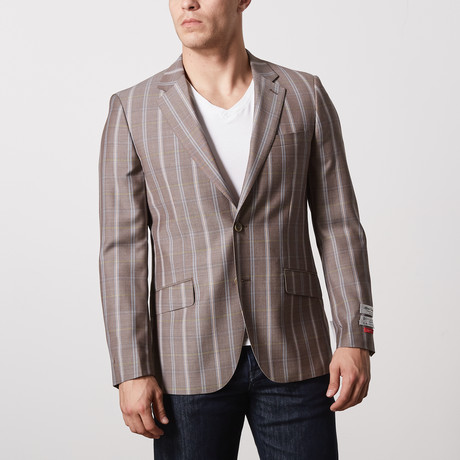 Slim Fit Sport Jacket // Tan (US: 38R)