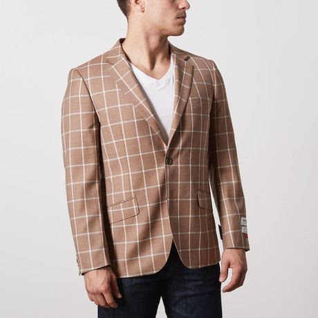 Slim Fit Sport Jacket // Tan III (US: 38R)