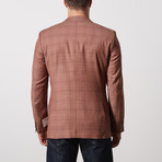 Slim Fit Sport Jacket // Brick Red (US: 38R)