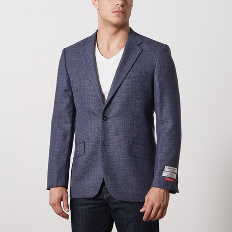 Slim Fit Sport Jacket // Blue III (US: 38R)