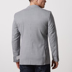 Slim Fit Sport Jacket // White + Black (US: 48R)