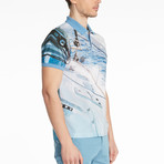 Davian Polo T-Shirt // Niagara (S)