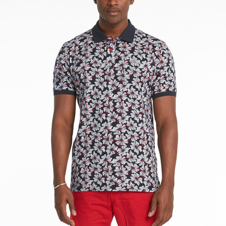 Muhammad Polo T-Shirt // Navy Blue (S)