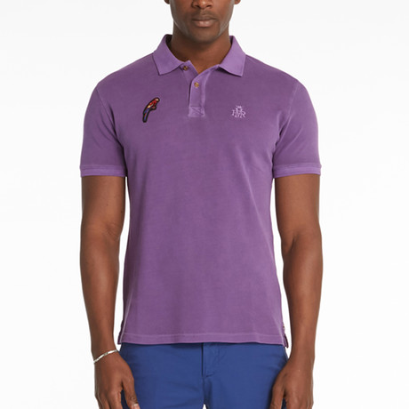 Coby Polo T-Shirt // Royal Lilac (S)