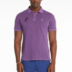 Coby Polo T-Shirt // Royal Lilac (S)