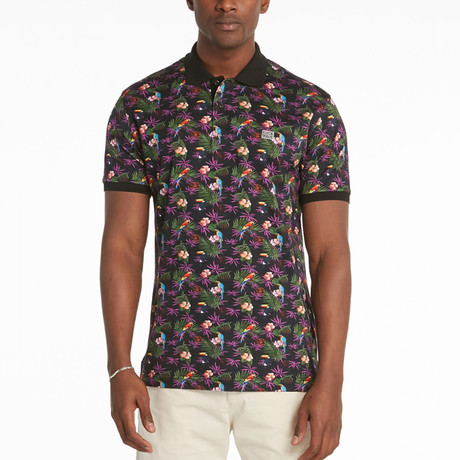 Tyson Polo T-Shirt // Black (S)