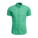 Bronson Slim Fit Shirt // Marine Green (2XL)