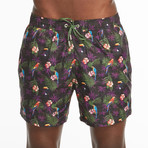 Evan Swim Shorts // Black (S)