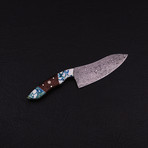 Damascus Vegetable Knife // 9713