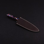 Damascus Kitchen Knife // 9888