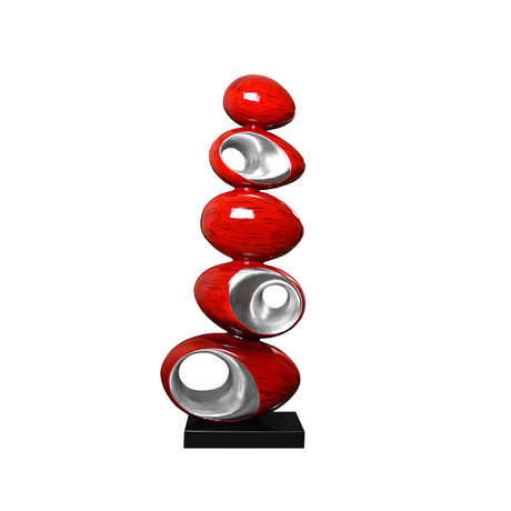 Atomic Sculpture // Red