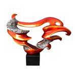 Solar Flare Sculpture // Metallic Orange