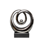 Spiral Sculpture // Chrome