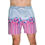 Comfort Flex Board Shorts // Bird of Paradise (Small)