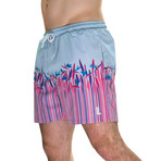 Comfort Flex Board Shorts // Bird of Paradise (Small)