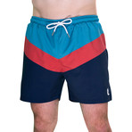 Retro V Comfort Flex Board Shorts (Small)