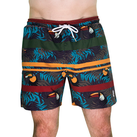 Toucans Comfort Flex Board Shorts (Small)
