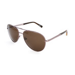 Ermenegildo Zegna // Men's EZ0035 Sunglasses // Shiny Light Bronze