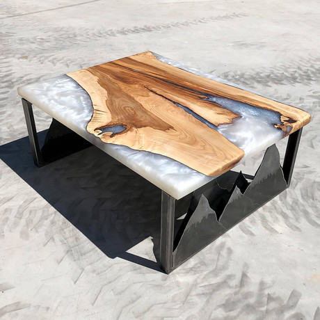 Mountain Scene Coffee Table