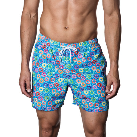 Swim Trunks // Blue Donuts (S)