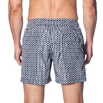 Swim Trunks // White Skulls (S)