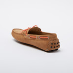 Watkins Suede Leather Loafer // Light Camel + Butane (Euro: 43)