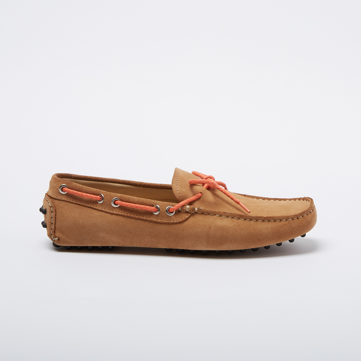 Watkins Suede Leather Loafer // Light Camel + Butane (Euro: 43) - Moka ...