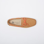 Watkins Suede Leather Loafer // Light Camel + Butane (Euro: 43)