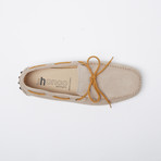 Maldonado Suede Leather Loafer // Sand + Shoelaces (Euro: 40)