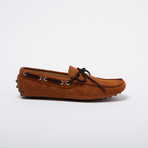 Chambers Suede Leather Loafer // Setter + Black Suede Shoelaces (Euro: 40)
